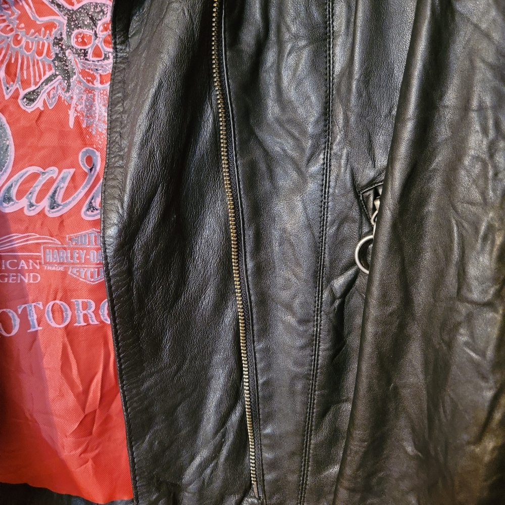 Ladies Leather Harley Davidson Jacket